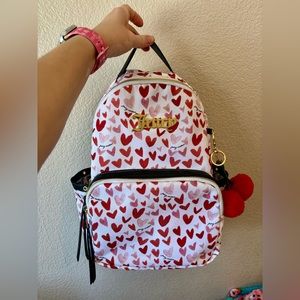 Juicy Couture Watercolor Hearts Backpack